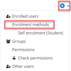 Enrolment methods