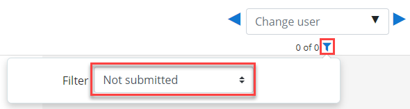 Select grade filter